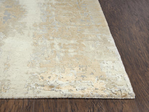 Alora Decor Radiant Wool-Tencel Runner Rug With Hand-Carved Detail, Plush Warmth And Modern Abstract Elegance 2'6" x 10' 00400410200042610