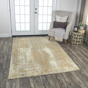 Alora Decor Radiant Wool-Tencel Runner Rug With Hand-Carved Detail, Plush Warmth And Modern Abstract Elegance 2'6" x 10' 00400410200042610