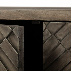 Mercana Argyle 36L x 16W Two-Door Accent Cabinet – Stylish Storage Solution for Modern Living Spaces 67541