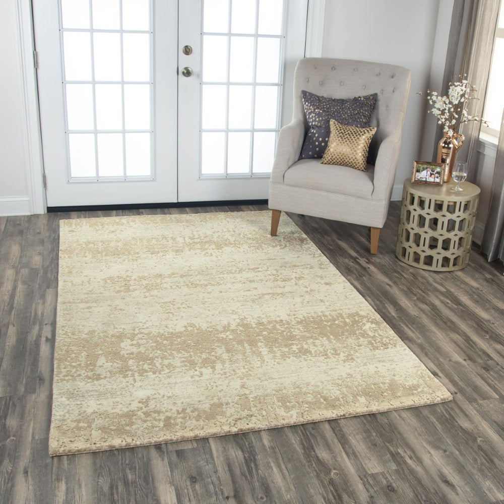 Alora Decor Radiant Runner Rug In Radiant Beige With New Zealand Wool Blend, Subtle Shimmer And Textured Depth 2'6" x 10' 00400410400042610