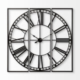 Mercana Norwood 60" Square Oversized+ Industrial Wall Clock 68522