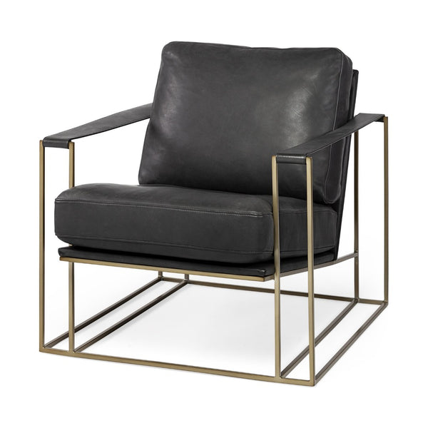 Mercana Watson Luxe Accent Chair with Sculptural Frame for Modern Living, Comfort, and Style in Any Space 69134