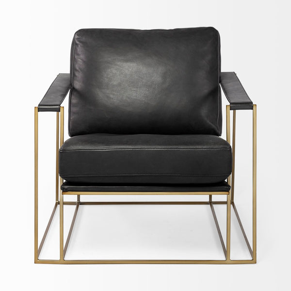 Mercana Watson Luxe Accent Chair with Sculptural Frame for Modern Living, Comfort, and Style in Any Space 69134