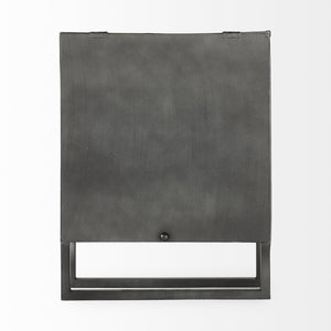 Mercana Felix Industrial Square Table Clock – Timeless Charm for Modern Spaces with Easy Readability and Style 68082