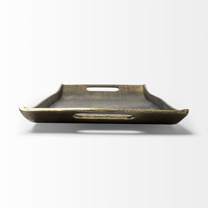 Mercana Drey Versatile Rectangular Tray for Serving & Decor - Elegant Accent for Modern Interiors and More 69067