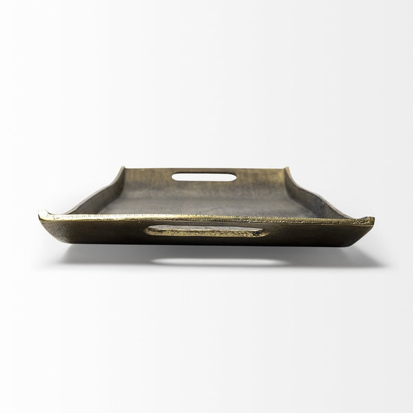 Mercana Drey Versatile Rectangular Tray for Serving & Decor - Elegant Accent for Modern Interiors and More 69067
