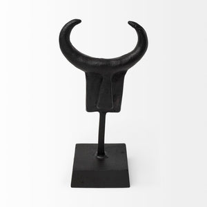 Mercana Caleb Tribal-Inspired Metal Figurine - Hand-Carved Accent for Modern Farmhouse and Southwestern Decor 69085