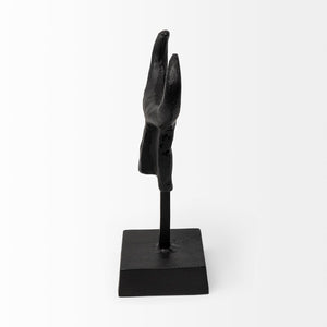 Mercana Caleb Tribal-Inspired Metal Figurine - Hand-Carved Accent for Modern Farmhouse and Southwestern Decor 69085