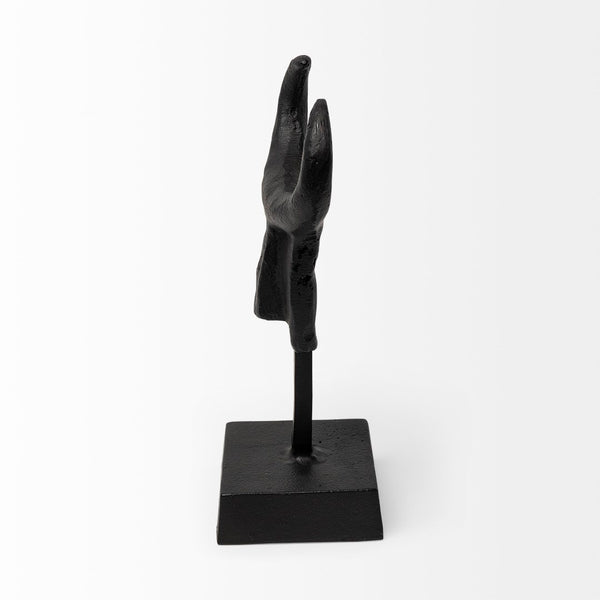 Mercana Caleb Tribal-Inspired Metal Figurine - Hand-Carved Accent for Modern Farmhouse and Southwestern Decor 69085