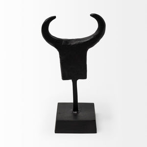 Mercana Caleb Tribal-Inspired Metal Figurine - Hand-Carved Accent for Modern Farmhouse and Southwestern Decor 69085
