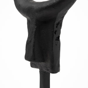 Mercana Caleb Tribal-Inspired Metal Figurine - Hand-Carved Accent for Modern Farmhouse and Southwestern Decor 69085