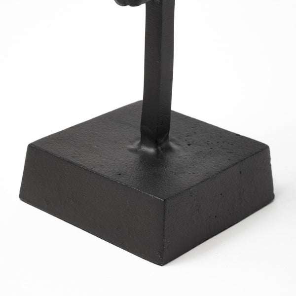 Mercana Caleb Tribal-Inspired Metal Figurine - Hand-Carved Accent for Modern Farmhouse and Southwestern Decor 69085