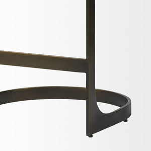 Mercana Tyson II Stylish Industrial-Modern Stool for Counter Seating – Compact, Comfortable, and Chic Design 67760