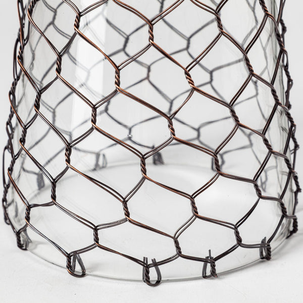Mercana Shandra Elegant Candle Holder with Snakeskin Pattern for Modern Décor and Stylish Ambiance 68156