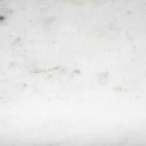 Mercana Tanner Dining Table - Luxurious White Marble with Industrial Metal Base for Sophisticated Spaces 68848-AB