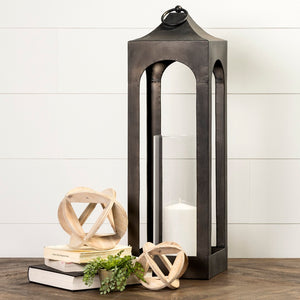 Mercana Bellatrix I Handcrafted Wooden Sphere - Rustic Decor for Coastal & Farmhouse Home Interiors Natural Wood | 5H 68643