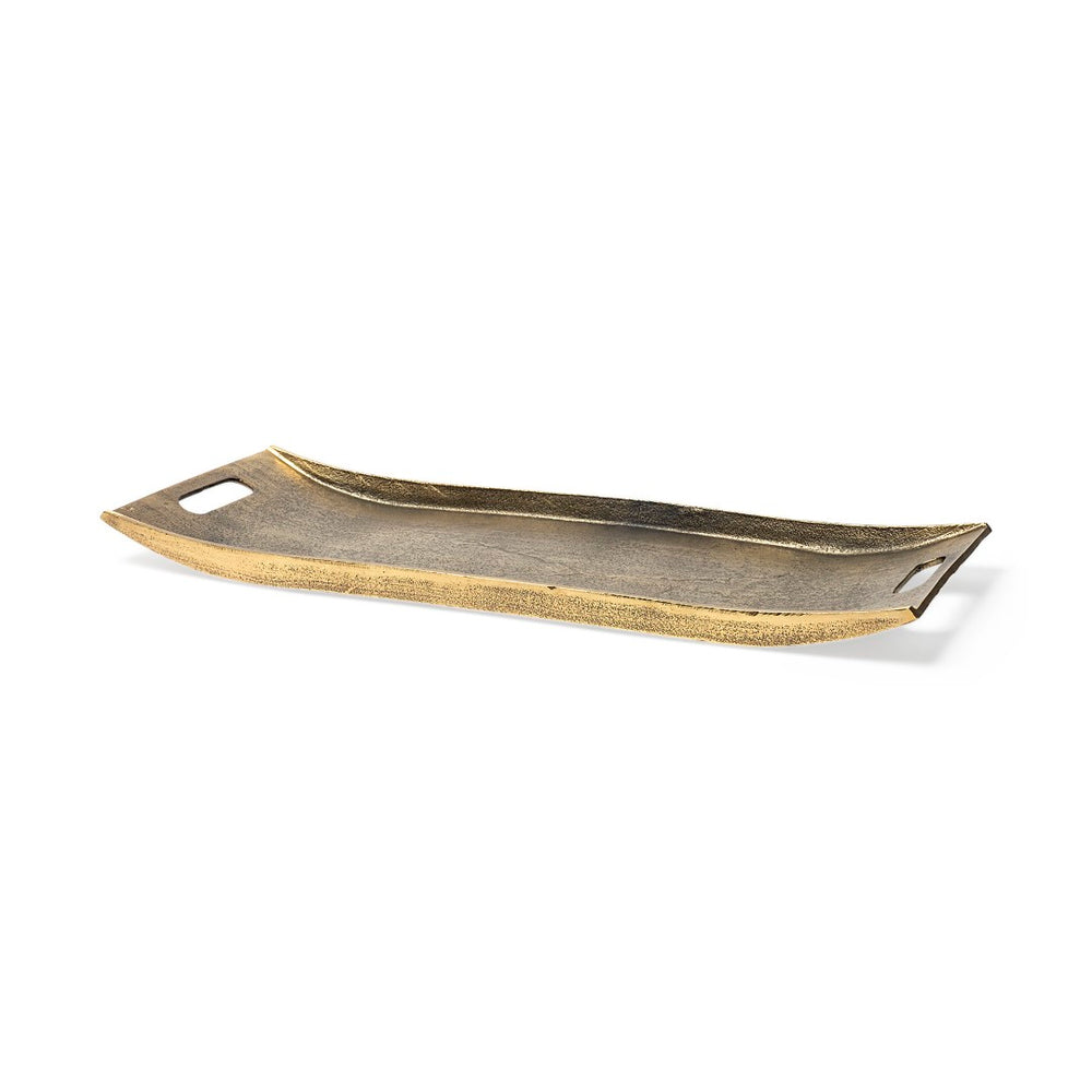 Mercana Drey Versatile Rectangular Tray for Serving & Decor - Elegant Accent for Modern Interiors and More 69067