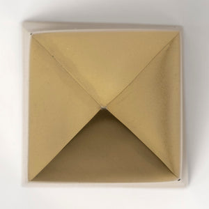 Mercana Giza Elongated Pyramids - Architectural Accent Decor for Modern Spaces with Luxe Appeal and Warmth 69160