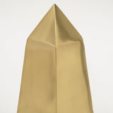 Mercana Giza (Set of 2) 4L x 4W Gold Elongated Pyramids 69160