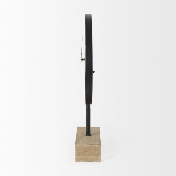 Mercana Oris Open Frame Table Clock – Sculptural Design with Roman Numerals for a Striking Home Accent 68642