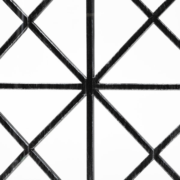 Mercana Ellingson Elegant Rectangular Metal Tray with Wood Base - Perfect for Modern and Rustic Decor 67236