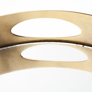 Mercana Serkis 15L x 15W Elegant Round Tray for Stylish Tabletop Display and Organization – Ready to Use! 67242