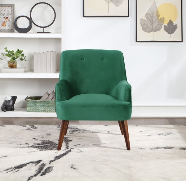 OSP Home Furnishings Chatou Chair  Emerald