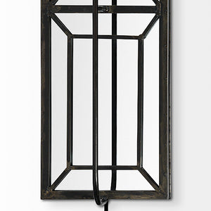 Mercana Noah 12.2x55 Elegant Rectangular Wall Sconce for Modern Industrial Spaces – Warm Ambient Lighting 68423-AB