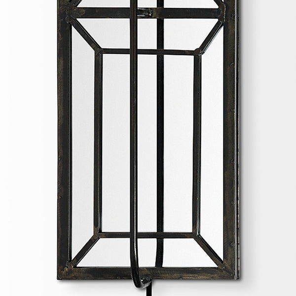 Mercana Noah 12.2x55 Elegant Rectangular Wall Sconce for Modern Industrial Spaces – Warm Ambient Lighting 68423-AB
