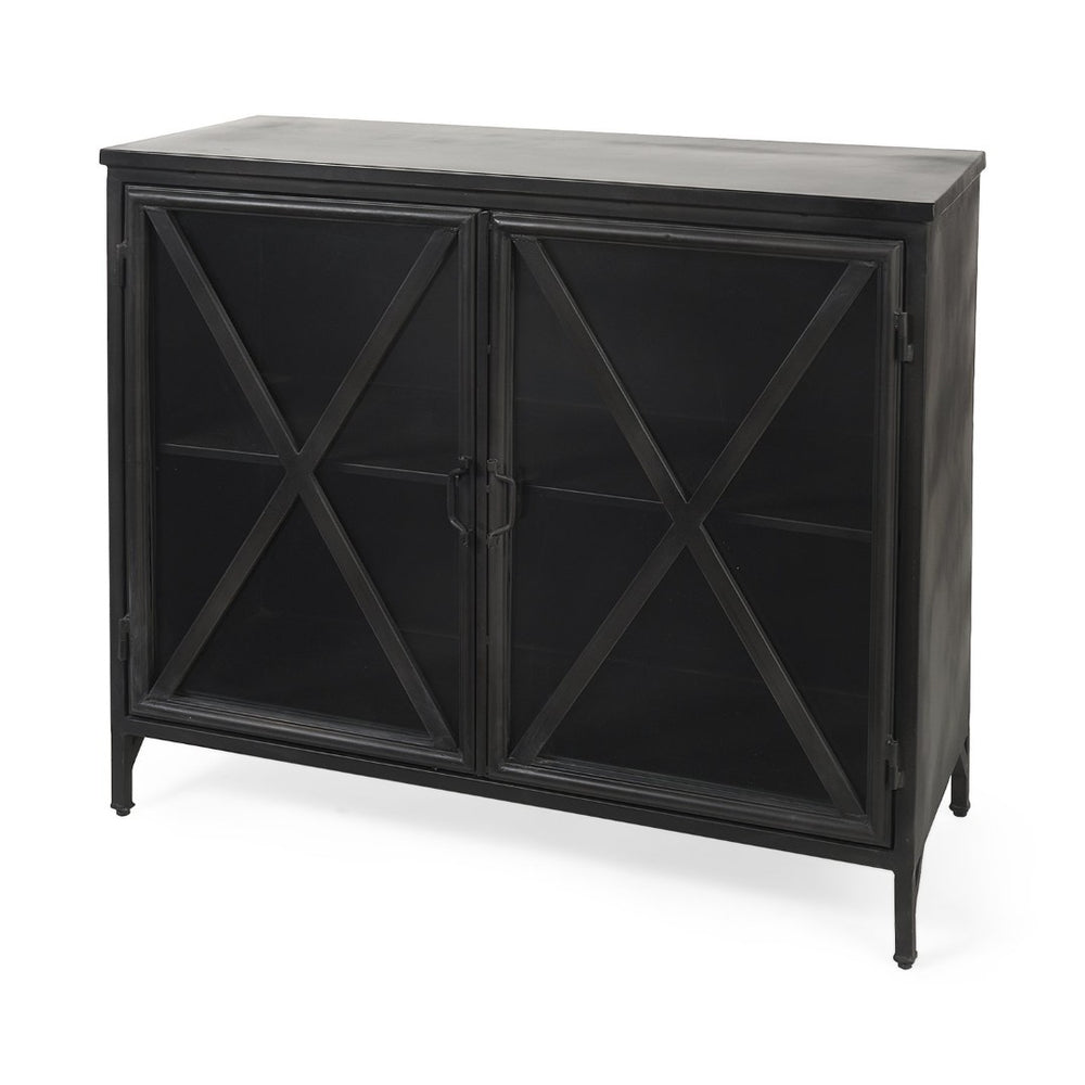 Mercana Poppy Elegant 40" Accent Cabinet for Stylish Storage in Modern Living Rooms, Dining Areas & Entrances 69129