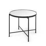 Mercana Samantha (Large) Black Mirror Top  Accent Table 69340