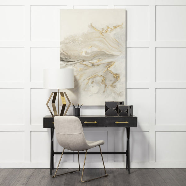 Mercana Darren Small Decorative Cube - Industrial Accent for Modern Spaces, Perfect for Stylish Displays Black Metal | 6H 68802