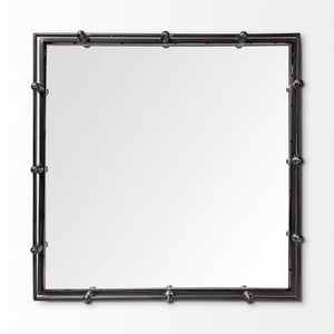 Mercana Christa Square Tray - Luxe 22x22 Tabletop Decor for Glamorous Interiors, Perfect for Organizing & Displaying 57238