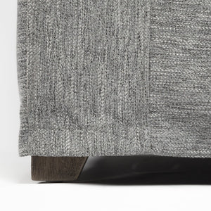 Mercana Denly Plush Slipcover Armchair in Flint Gray - Timeless Comfort for Modern Living Spaces Castlerock Gray Fabric 68725