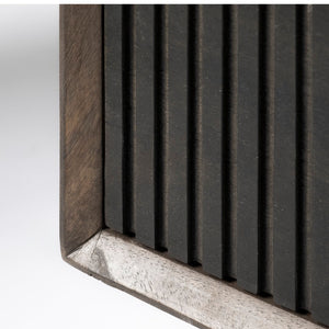 Mercana Grace Two-Tone Sideboard - Solid Mango Wood, 6 Drawer Storage, Contemporary Design for Modern Spaces 68846