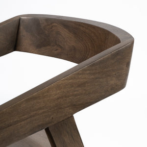 Mercana Nicholas Solid Wood Dining Chair – Timeless Mid-Century Modern Armchair for Stylish Interiors 68852