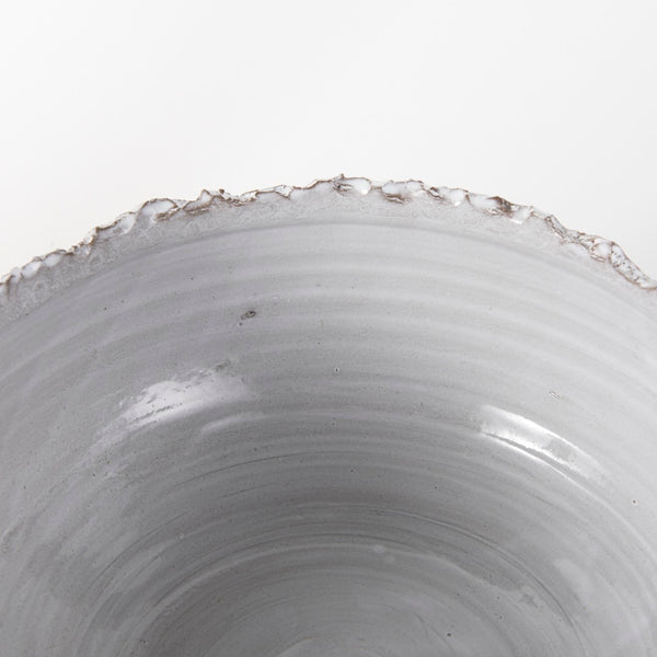 Mercana Larsen Large Decorative Bowl - Sculptural Elegance for Modern Interiors, Perfect Centerpiece Accent 68909