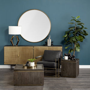 Mercana Watson Luxe Accent Chair with Sculptural Frame for Modern Living, Comfort, and Style in Any Space 69134