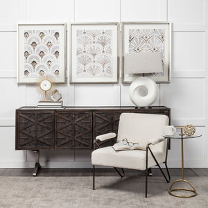 Mercana Celtica Table Lamp - Contemporary Geometric Design with Luxe Coastal Charm for Modern Spaces 68337