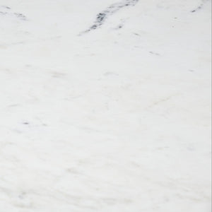 Mercana Larkin Two-Tier Coffee Table with Unique Marble Top and Solid Wood Shelf in Black Metal Frame White Marble | Brown Wood 68489-AB