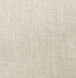 Mercana Topanga Dining Chair - Elegant Solid Back Design with Plush Upholstery for Coastal and Modern Spaces Cream Fabric | Blonde Wood 68505