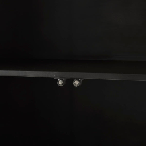 Mercana Poppy II Display Cabinet - Elegant Glass Door Showcase for Modern and Industrial Home Décor Styles 50361