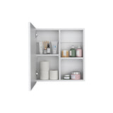 English Elm Medicine Cabinet Clayton, Bathroom, White