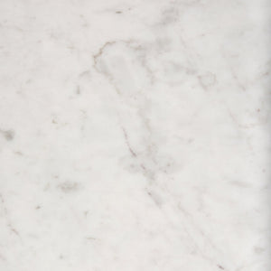 Mercana Lucas Square Coffee Table: Luxurious Marble Top with Sturdy Iron Base for Modern Living Room Style 68239