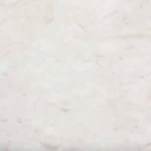 Mercana Lucas Nesting Accent Tables Set of 2 - Elegant Marble Tops with Sleek Iron Frames for Modern Spaces 68240