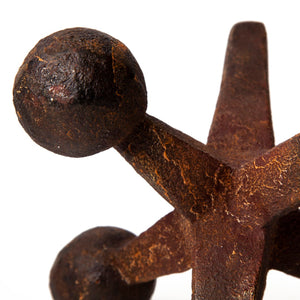 Mercana Jax Rustic Metal Jacks with Distressed Finishes for Modern Farmhouse and Industrial Décor Style 57164