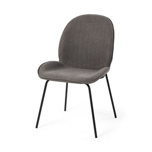 Mercana Inala Grey Seat Metal Frame Dining Chair  69305