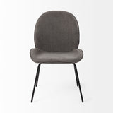 Mercana Inala Grey Seat Metal Frame Dining Chair  69305