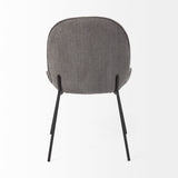 Mercana Inala Grey Seat Metal Frame Dining Chair  69305