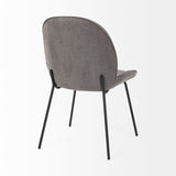 Mercana Inala Grey Seat Metal Frame Dining Chair  69305